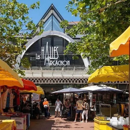 T3 Spacieux Sur Jardin, Proche Du Port Et De La * Arcachon